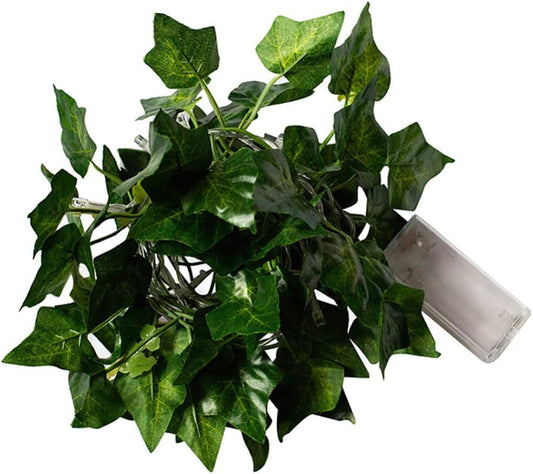 Tiendamodo™ Garden Leaf – Guirnalda de luces con flores