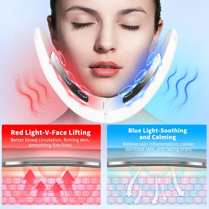 Tiendamodo™ Cuidado Facial – Masajeador Facial Eléctrico