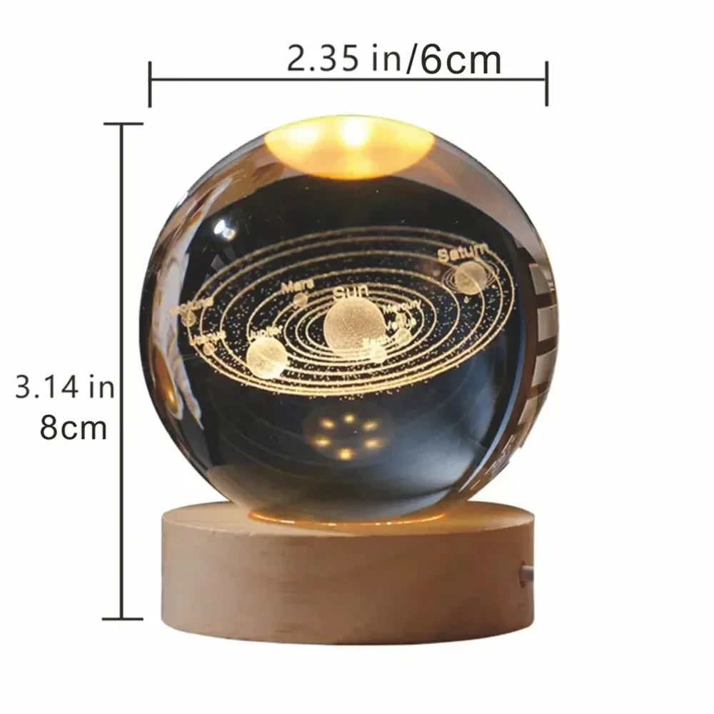 Tiendamodo™ Bola Nocturna – Lámpara LED Galaxy