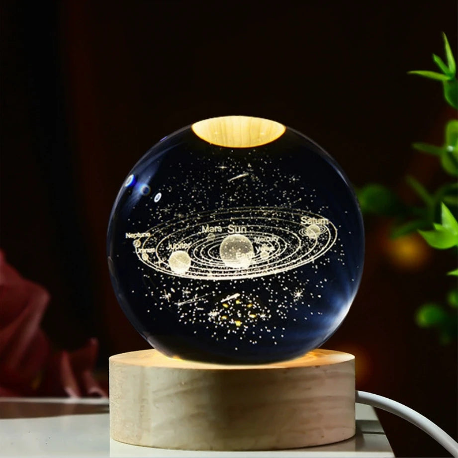 Tiendamodo™ Bola Nocturna – Lámpara LED Galaxy