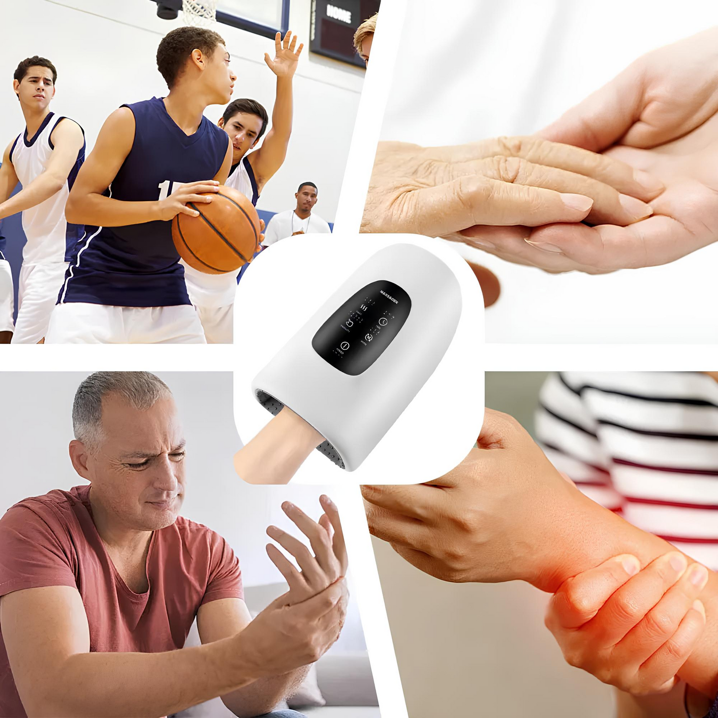 Masajeador de mano eléctrico inalámbrico Tiendamodo™